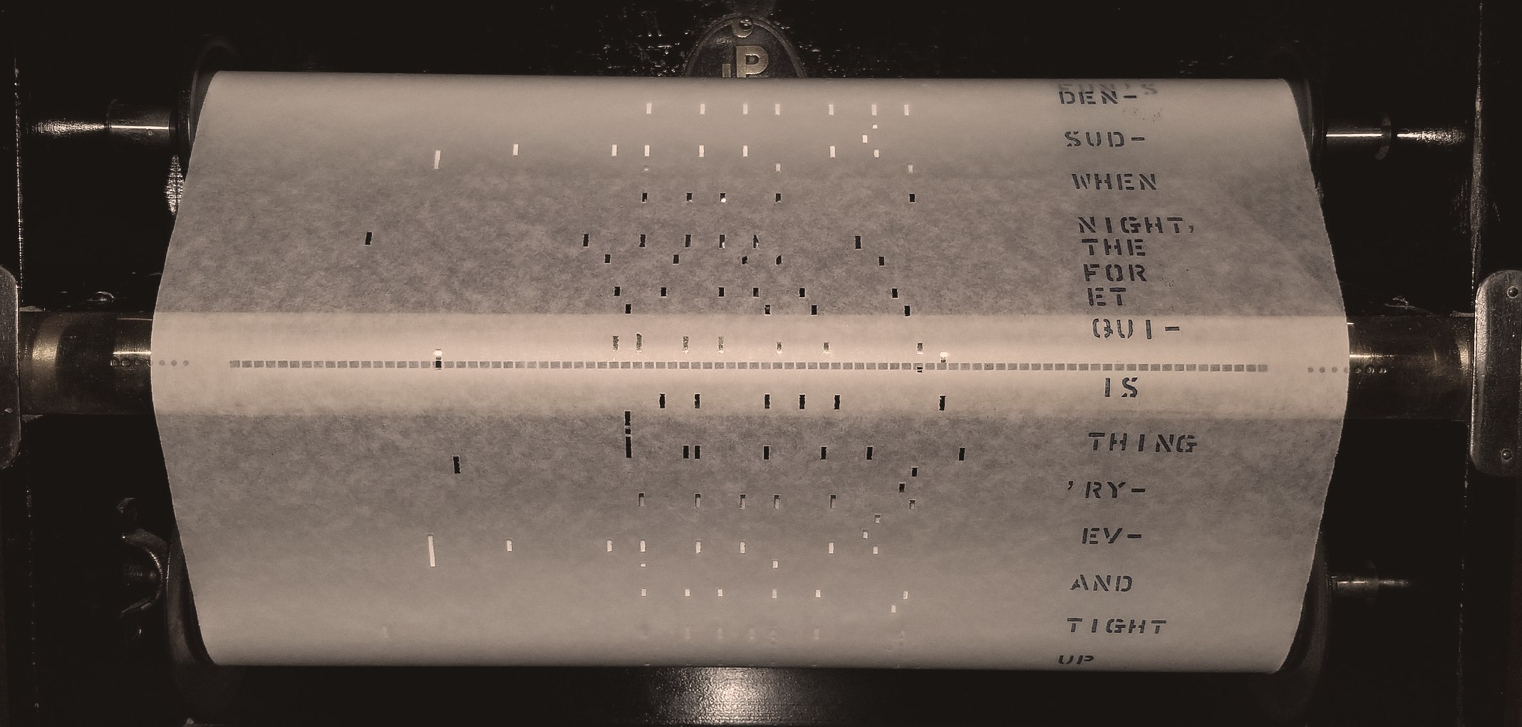 A Pianola Roll