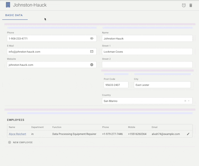 Drag and Drop Rows and Columns